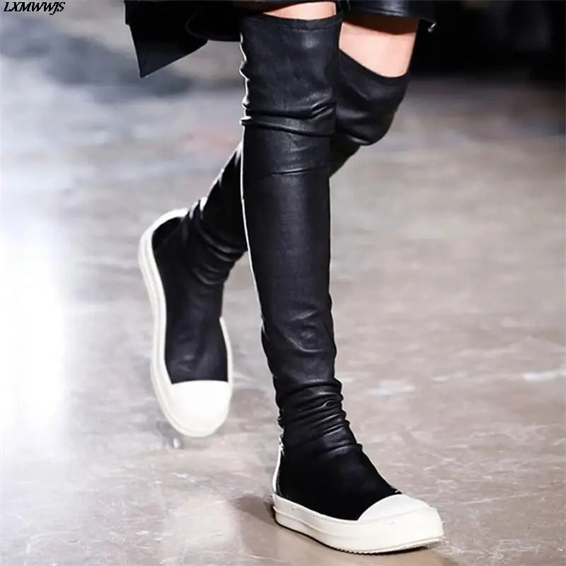 Bottes Cuissardes Loren – Noir Chic & Raffiné