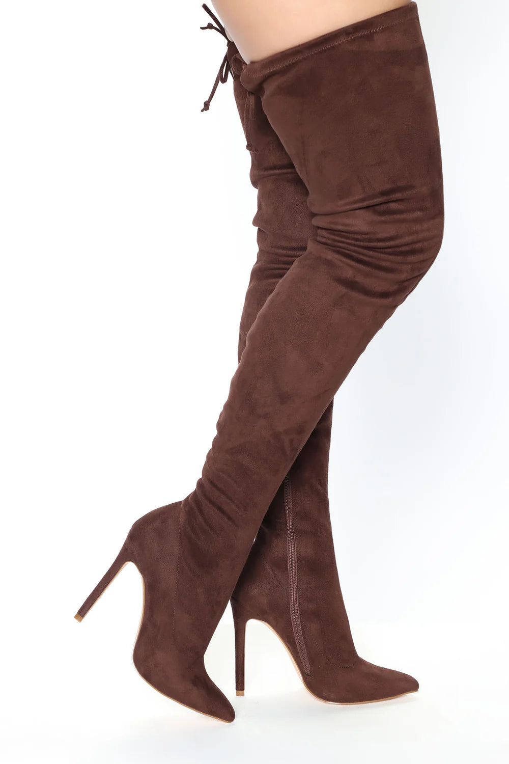 Bottes au dessus du genou Vicky - Chocolat