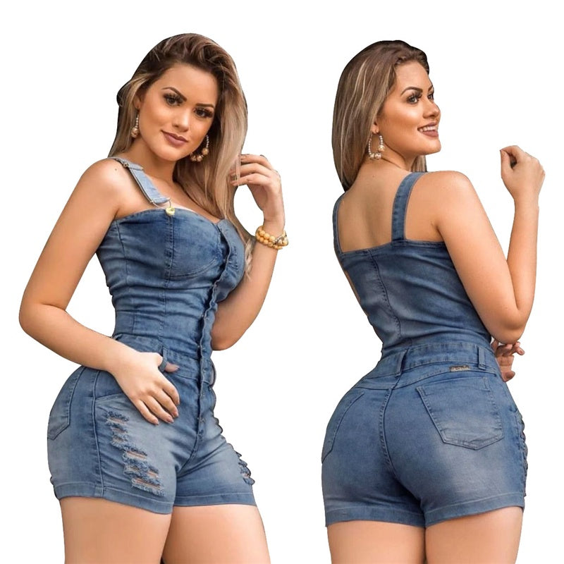 Kurze Overalls für Damen