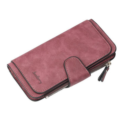 Clutch aus Leder für Damen