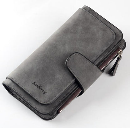 Women's Leather Clutch Wallet