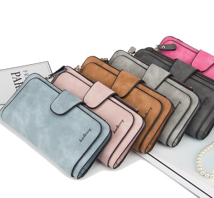 Clutch aus Leder für Damen