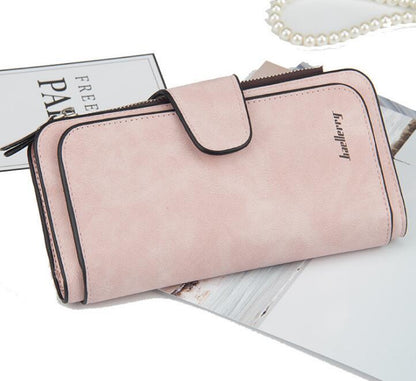 Women's Leather Clutch Wallet