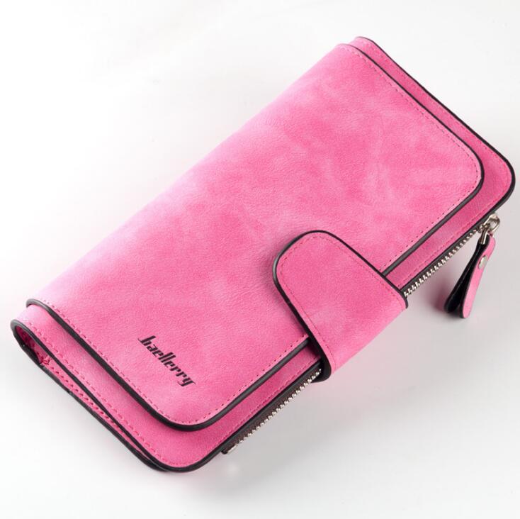 Women's Leather Clutch Wallet