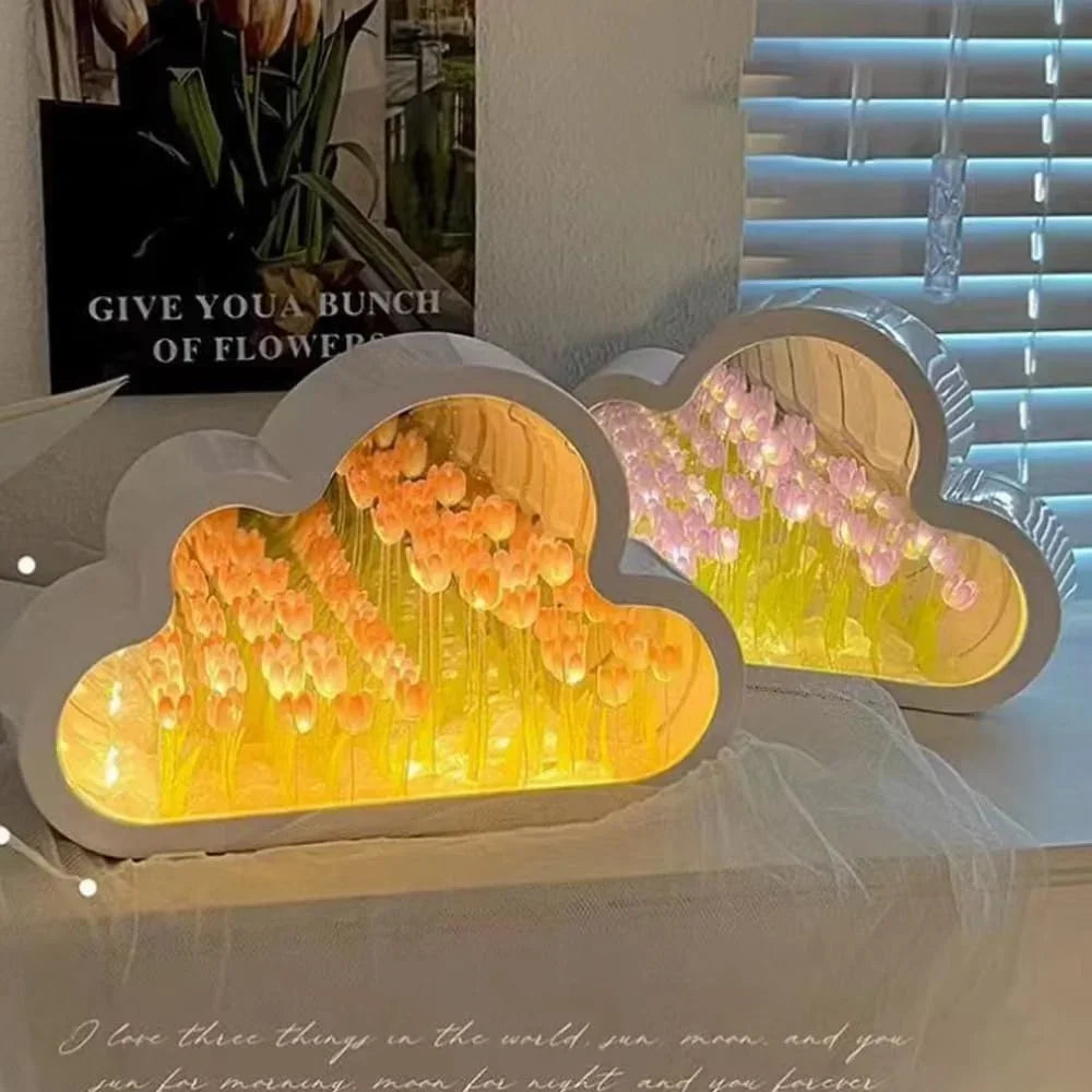 Cloud-Shaped LED Night Light – A Romantic Glow for Your Special Moments!